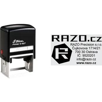 Razítko Razítko Shiny S-827 Printer Line, vlastní text 50 x 30 mm