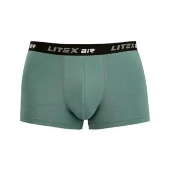 Boxerky Pánské boxerky Litex 9B542 tmavě zelená L