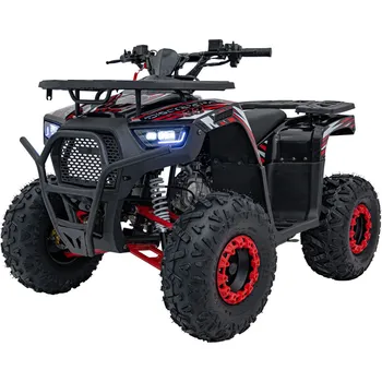 Dětské elektrovozidlo Ramiz Benzínová čtyřkolka 120cc DISCOVERER červená