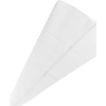 CUKRÁŘSKÝ rukáv silikonový sáček příslušenství ke zdobení dortů krémový 30 cm