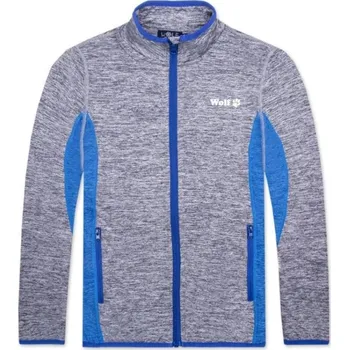 Chlapecká mikina Funkční chlapecká mikina Wolf M2345 šedá