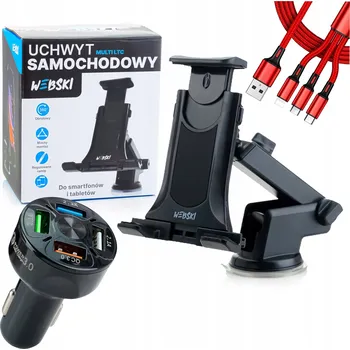 Držák na palubní desku Webski černý