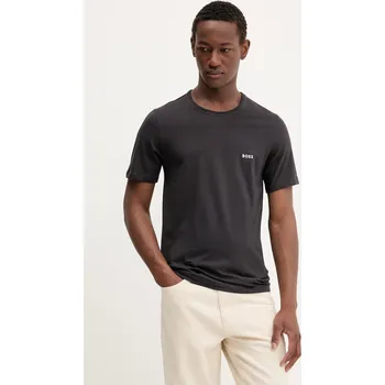 Bavlněné tričko BOSS TShirtRN 3P Classic 3-pack pánské, 50532468 zelená 78B, vel. L