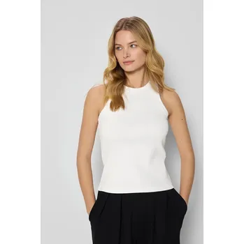 Bavlněný top Bizuu ALEXIN ALEXIN.KREMOWY.SS25 béžová 01X, vel. 34