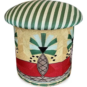 Taburet Puf Doing Goods Paloma Palm Embroidere 1.40.15.011.060.5 vícebarevná MLC