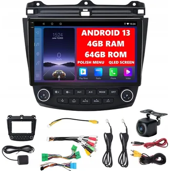 Mobilní telefon Autorádio DVRMEDIA pro Honda Accord VII (2-DIN), Android Auto, 4 GB RAM / 64 GB ROM