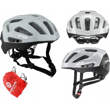 Cyklistická přilba PŘILBA UVEX GRAVEL-X papirus grey 56-61 M/L +OBAL gravel