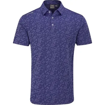 PING Geo Camo pánské polo, twilight pánské, XXL
