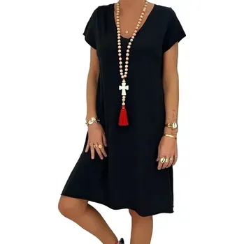 Dámský svetr Dámské letní trikové šaty vel. S