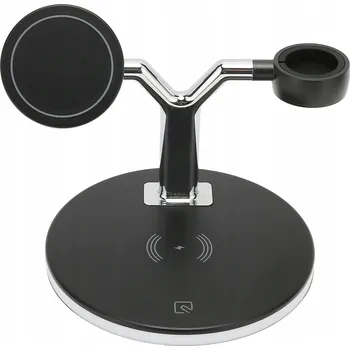 INDUKČNÍ NABÍJEČKA NABÍJECÍ STANICE 3V1 PENO BEZDRÁTOVÁ VÝKONNÁ RYCHLÁ