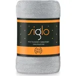 FARO Deka mikroplyš super soft světle šedá Polyester, 150/200 cm