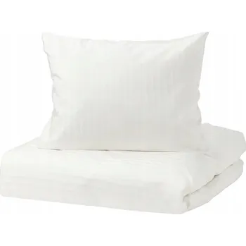 Povlečení IKEA NATTJASMIN - POVLEČENÍ SATÉNOVÉ 150x200/50x60 cm BÍLÉ, Satén