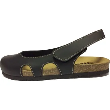 Dámské pantofle Bio Life Riva kožené baleríny rovné černá Barva: Černá, Velikost: 39