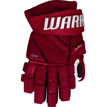 Hokejové rukavice Hokejové rukavice Warrior Alpha LX3 Red Junior 12 palců