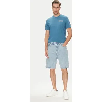 Calvin Klein Jeans Džínové šortky 90's LV04RB930G Modrá Regular Fit 29
