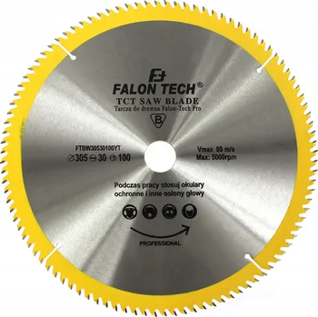 Řezný kotouč Falon-Tech kotouč FTBW30530100YT 305 mm pro řezání hliníku