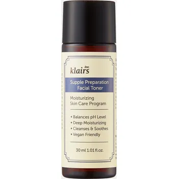 Dear Klairs Supple Preparation Facial Toner - hydratační toner Objem: 30 ml
