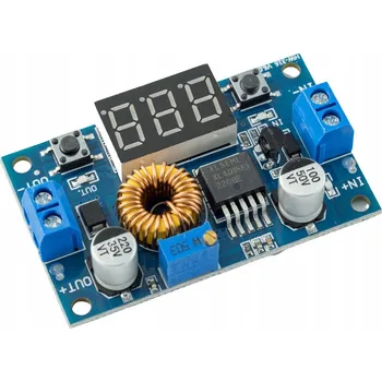 Měnič napětí Měnič Napětí MSALAMON Měnič Napětí step-down XL4015 5A DC-DC Voltmetr