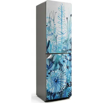 Fototapeta Ochranná samolepka na ledničku Samolepicí Fólie Květinový akvarelový vzor