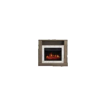 For Living šedý dub elektrický krb Artiflame