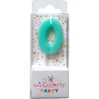 Dortová svíčka ScrapCooking Svíčka na dort zelená 0