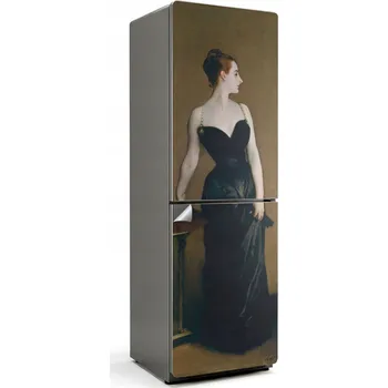 Fototapeta Bez bublin samolepka na ledničku Bez bublinek Elegantní postava v šatech