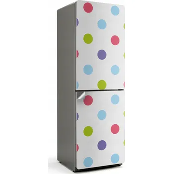 Fototapeta Samolepka Samolepicí na ledničku Vzor s barevnými tečkami