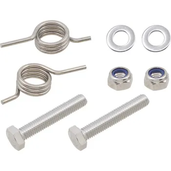 PSYCHIC sada montážní stupaček (svorky, pružiny, podložky i bezpečnostní) SHERCO SM 50 R / RS 20-23, 50 ENDURO / SUPERMOTARD 06-17, SE / SM 125 23 (PSYCHIC sada montážní stupaček (svorky, pružiny, podložky i bezpečnostní) SHERCO SM 50 R / RS 20-23, 50)