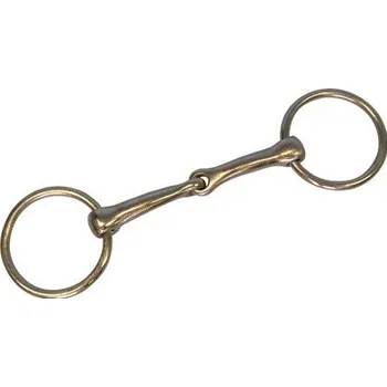 Udidlo pro koně Udidlo niklované Standard lomené velikost 11,5 cm