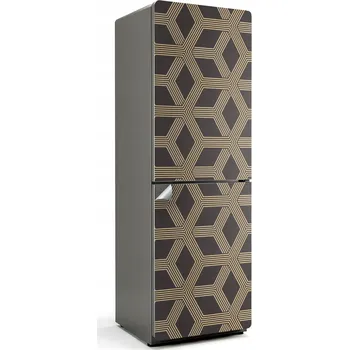 Fototapeta Samolepicí protibublinková nálepka na ledničku Geometrický vzor linie