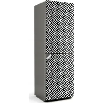 Fototapeta Nálepka Módní Samolepka Dekorace do Kuchyně na Lednici Geometrie v cik cak vzoru