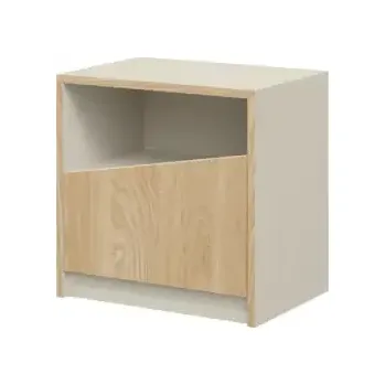 Ložnicová sestava Noční stolek Asim R7 P dub/šedobéžová - SLEVA 3% s kodem radost25