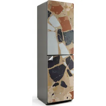 Fototapeta Samolepicí Nálepka Bubble Free na Ledničku - Detail kamenné mozaiky