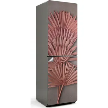 Fototapeta Umělecká Samolepka Fólie Dekorativní na Ledničku - kompozice s palmovými listy