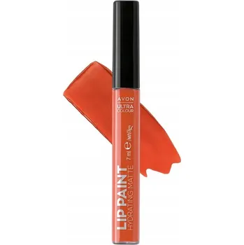 Rtěnka Avon Lip Paint Hydrating Matte Hydratační matná rtěnka v tekuté formě - Coral Shore