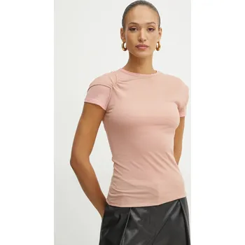 Pánské tričko Tričko Pinko oranžová barva, 104654 A2CL 104654.A2CL 32A, vel. XL