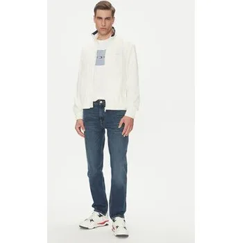 Tommy Jeans Bunda pro přechodné období Essential DM0DM21667 Bílá Regular Fit XXL