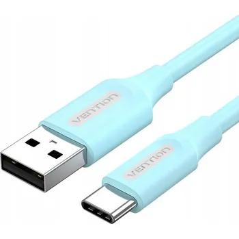 Datový kabel Kabel Vention USB - USB Typ C, 1,5 m, modrý