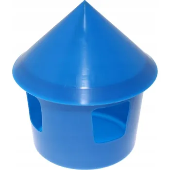Krmítko pro ptáka Belgické pítko pro holuby 1 l, modré