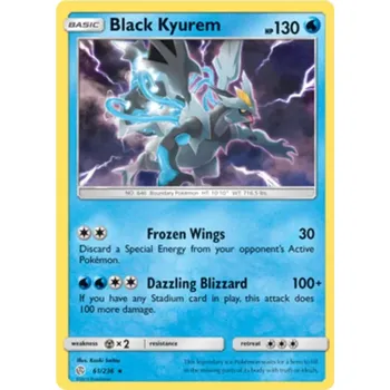 Karetní hra Black Kyurem 061/236 - Cosmic Eclipse Typ karty: Reverse Holo