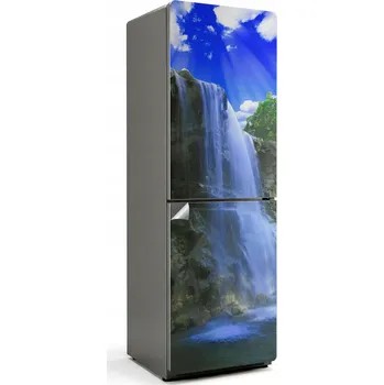 Fototapeta Ochranná Dekorativní Nálepka na Lednici Výtisk Vodopád v přírodě