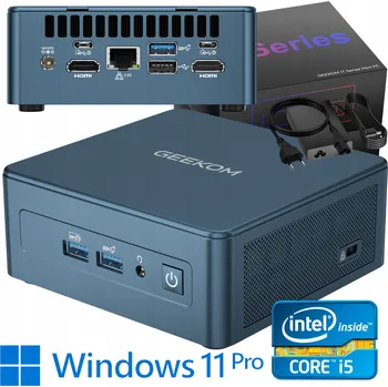 Stolní počítač Mini PC GEEKOM IT12 Intel Core I5-12450H 16GB RAM 512GB + Win11 Pro