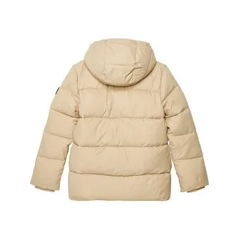 Calvin Klein Jeans Zimní bunda Essential IB0IB01276 D Béžová Regular Fit 14Y