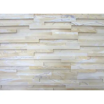 Obklad Přírodní obkladový kámen ZLÍN Přírodní obkladový kámen - MRAMOR FLASH lesklý