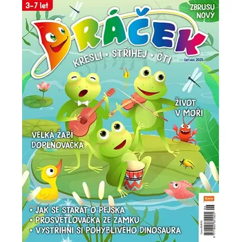 Časopis Dráček 6/2025 (Kresli, stříhej, čti)