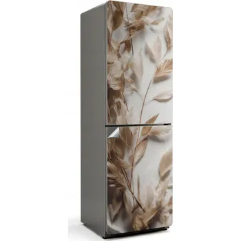 Fototapeta Umělecká Samolepka Fólie Dekorativní na Ledničku Kompozice jemných listů