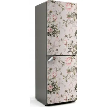 Fototapeta Samolepicí Fólie na ledničku do kuchyně s květinovým vzorem a růžemi
