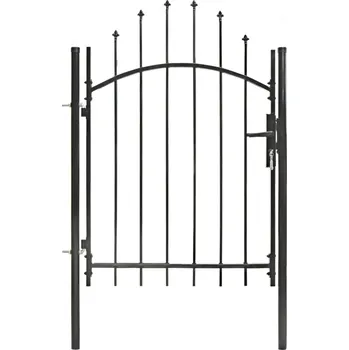 branka Zahradní branka ocel 1 x 2 m bílá