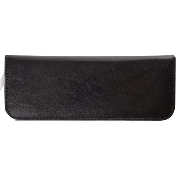 Sada pera s tužkou ADK Luton, černé kožené pouzdro na pera ZPOTUZLUTC