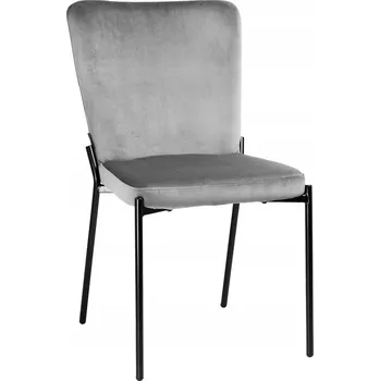 Židle ExitoDesign šedý velur 1 ks